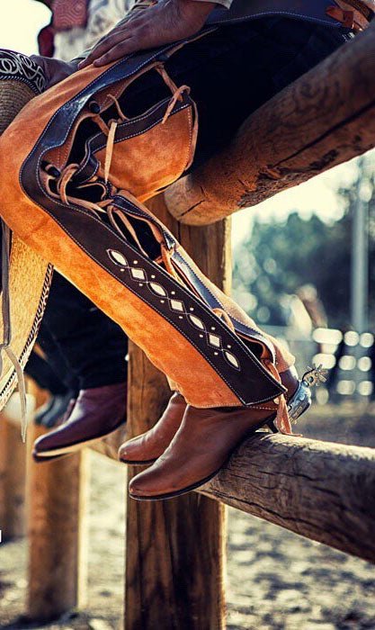 Men Botin Charro / Ankle Boots - Tradicion Mexicana
