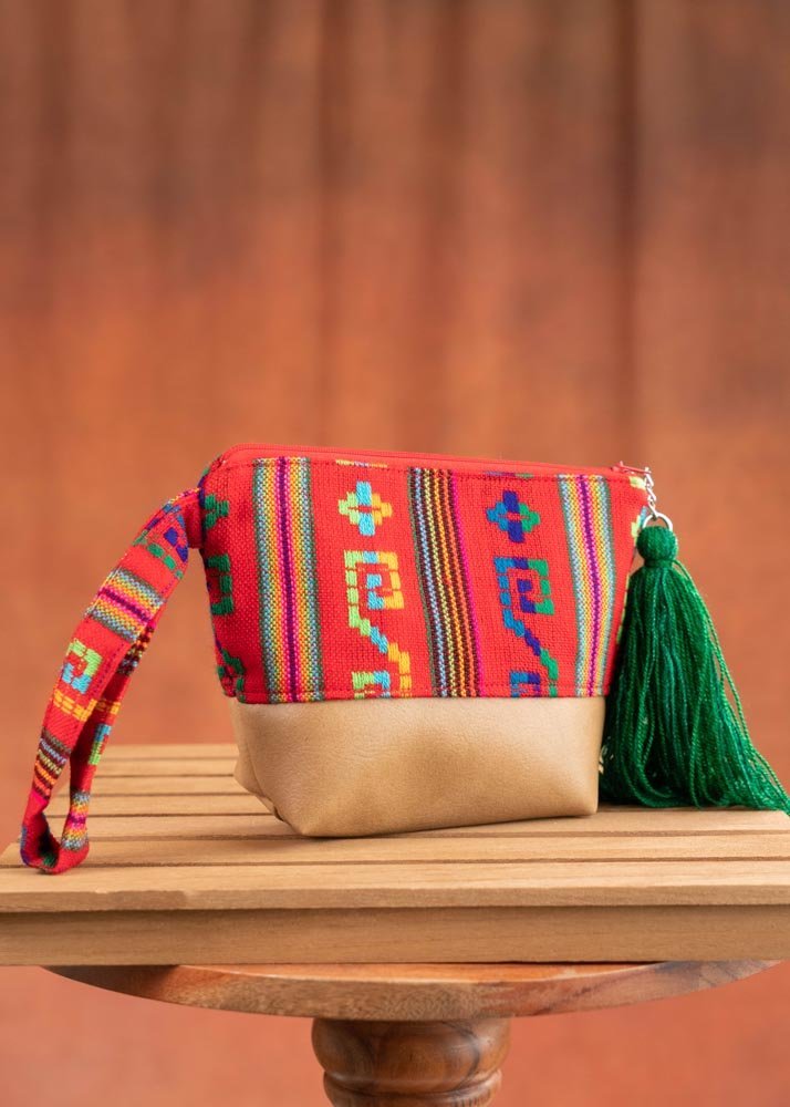 Cambaya Artesanal Multiuse Pouch - Tradicion Mexicana