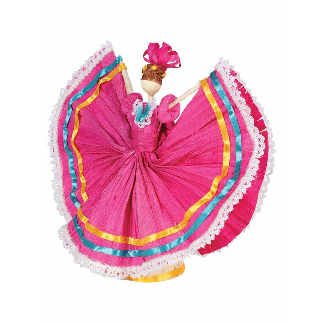 Decoraciones de Hoja de Maiz (Bailadora) - Tradicion Mexicana