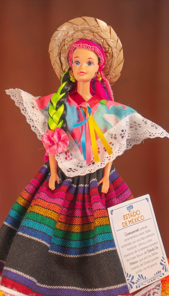 Estado de Mexico Mexican Doll - Tradicion Mexicana