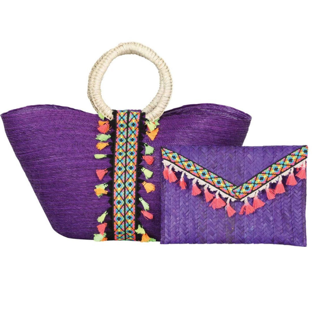 Handmade Artesanal handbag (2 piece set) - Tradicion Mexicana