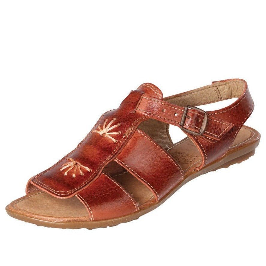 Huarache Artesanal De Piel - Artisanal Leather Sandals - Tradicion Mexicana