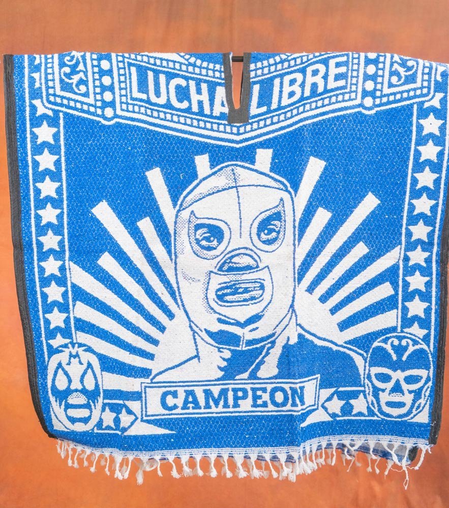 Luchador super warm poncho - Tradicion Mexicana