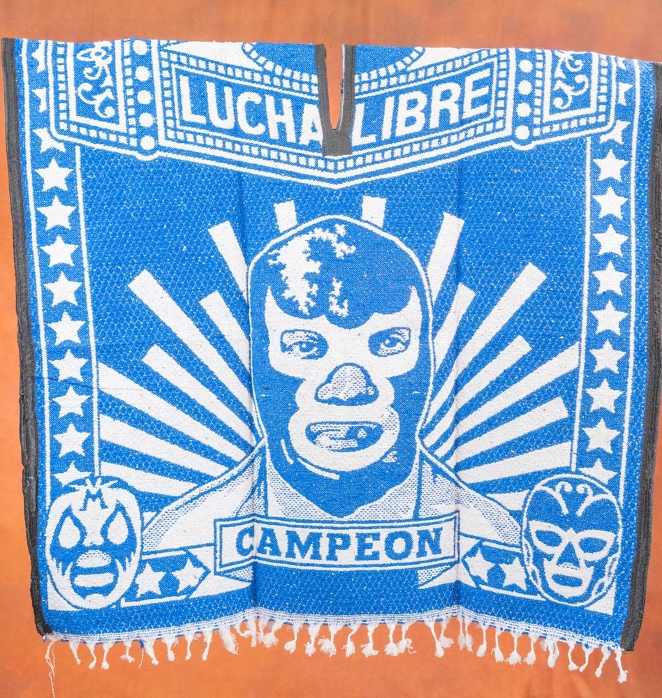Luchador super warm poncho - Tradicion Mexicana