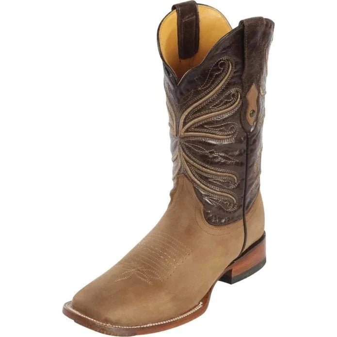 Men's Leather Rodeo Boot - Tradicion Mexicana