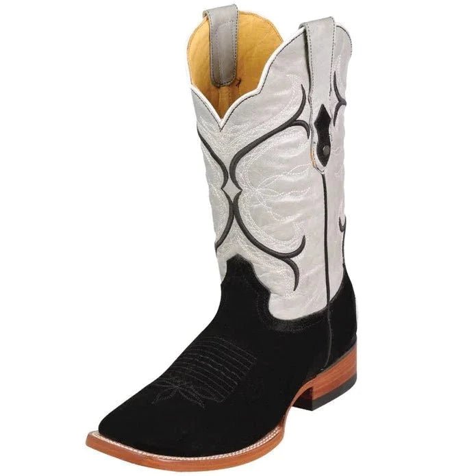 Men's Suede Leather Rodeo Boot - Tradicion Mexicana