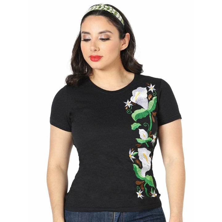 Mexican Embroidered Shirt - Alcatraz - Tradicion Mexicana