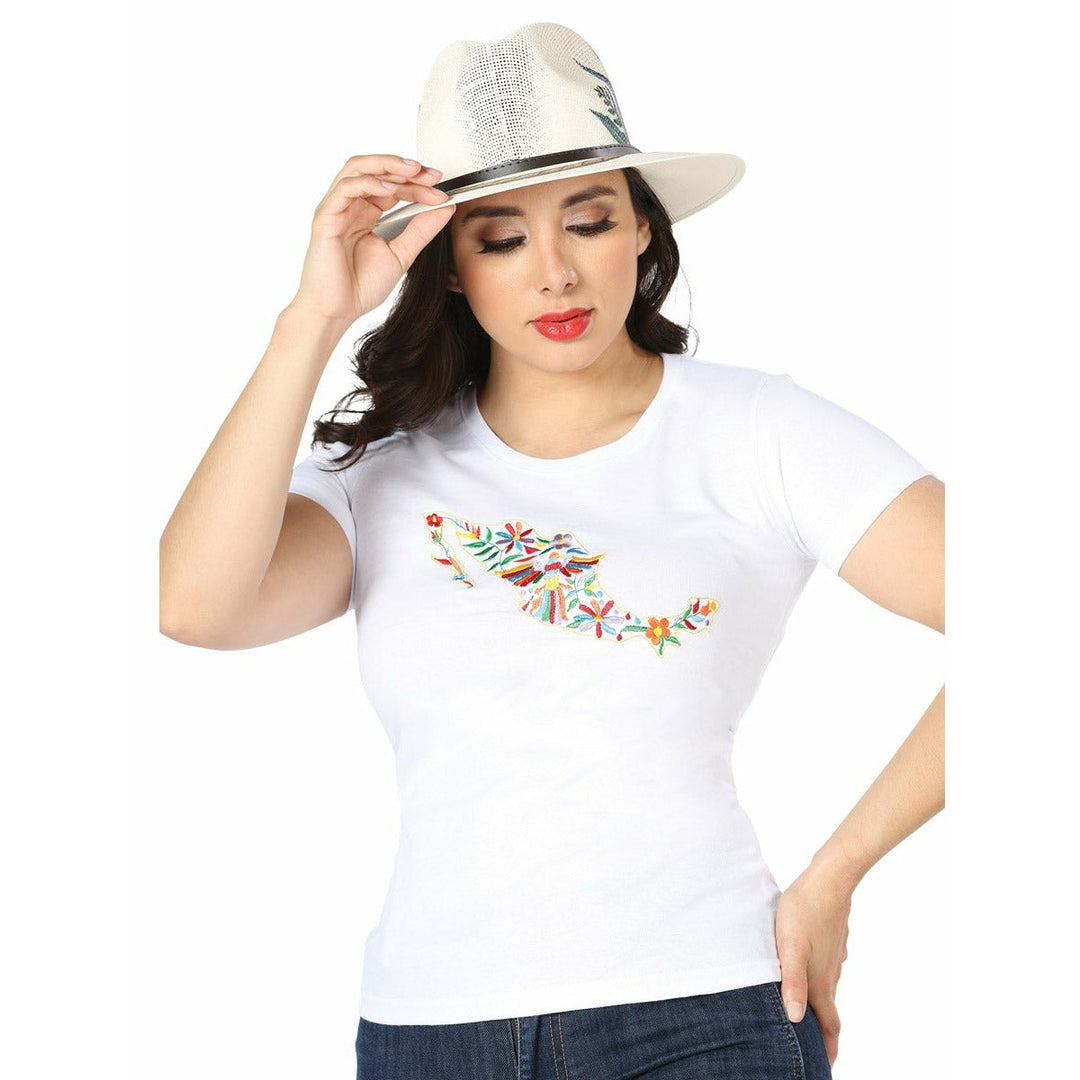 Mexican Embroidered Shirt - Mexico Lindo - Tradicion Mexicana