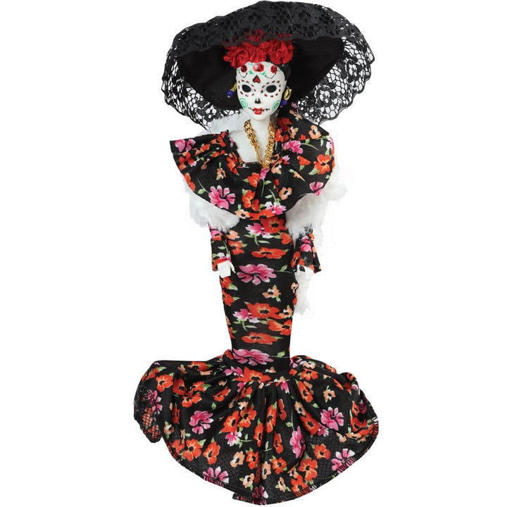 Mexican Handmade Catrina Dia de los Muertos Doll - Tradicion Mexicana