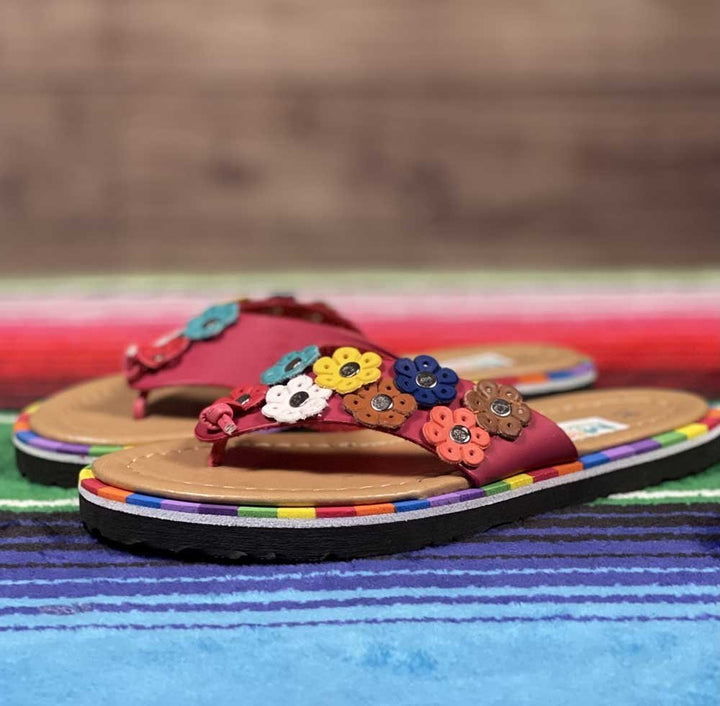 Mexican Handmade little girls sandal - Tradicion Mexicana