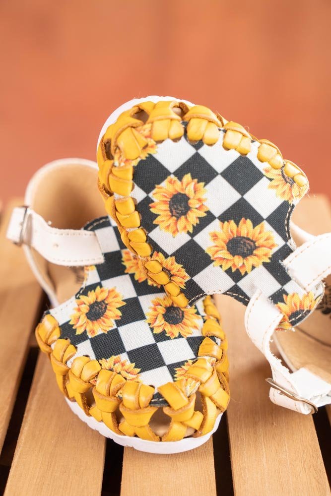 Mexican Handmade little girls sandal - Tradicion Mexicana