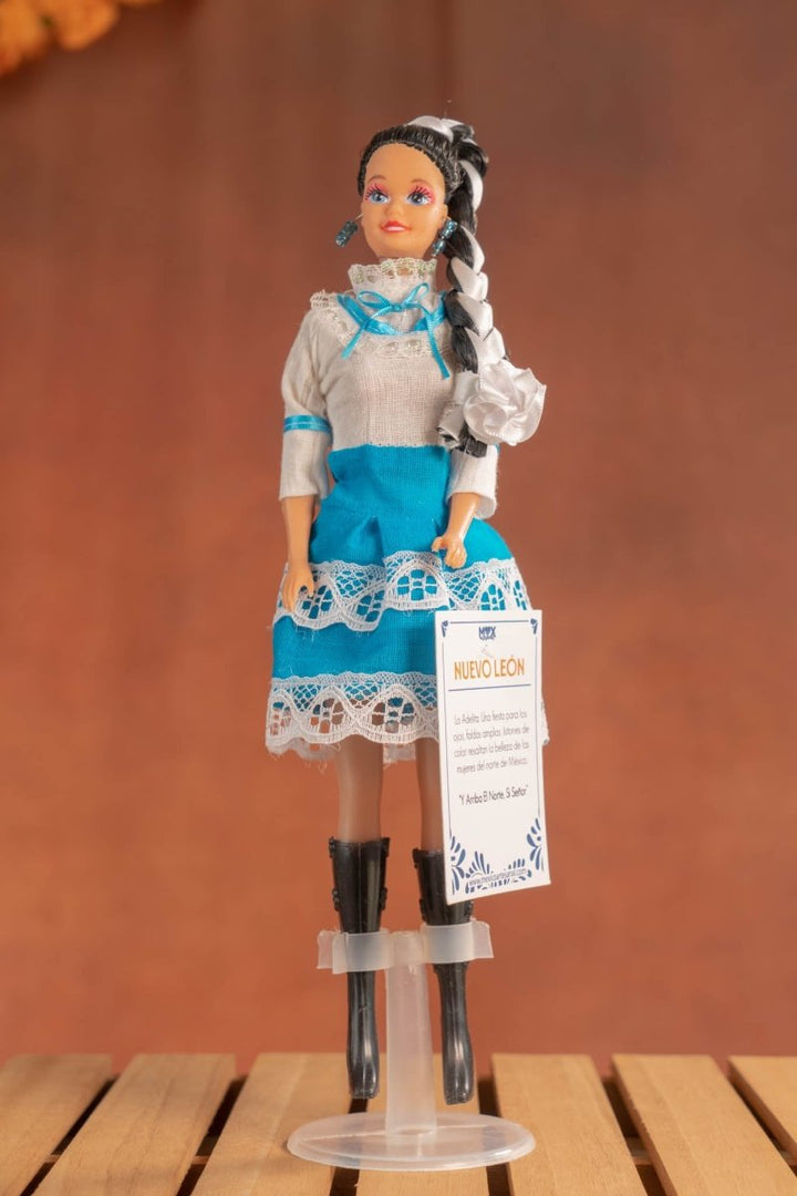 Nuevo Leon Mexican Doll - Tradicion Mexicana