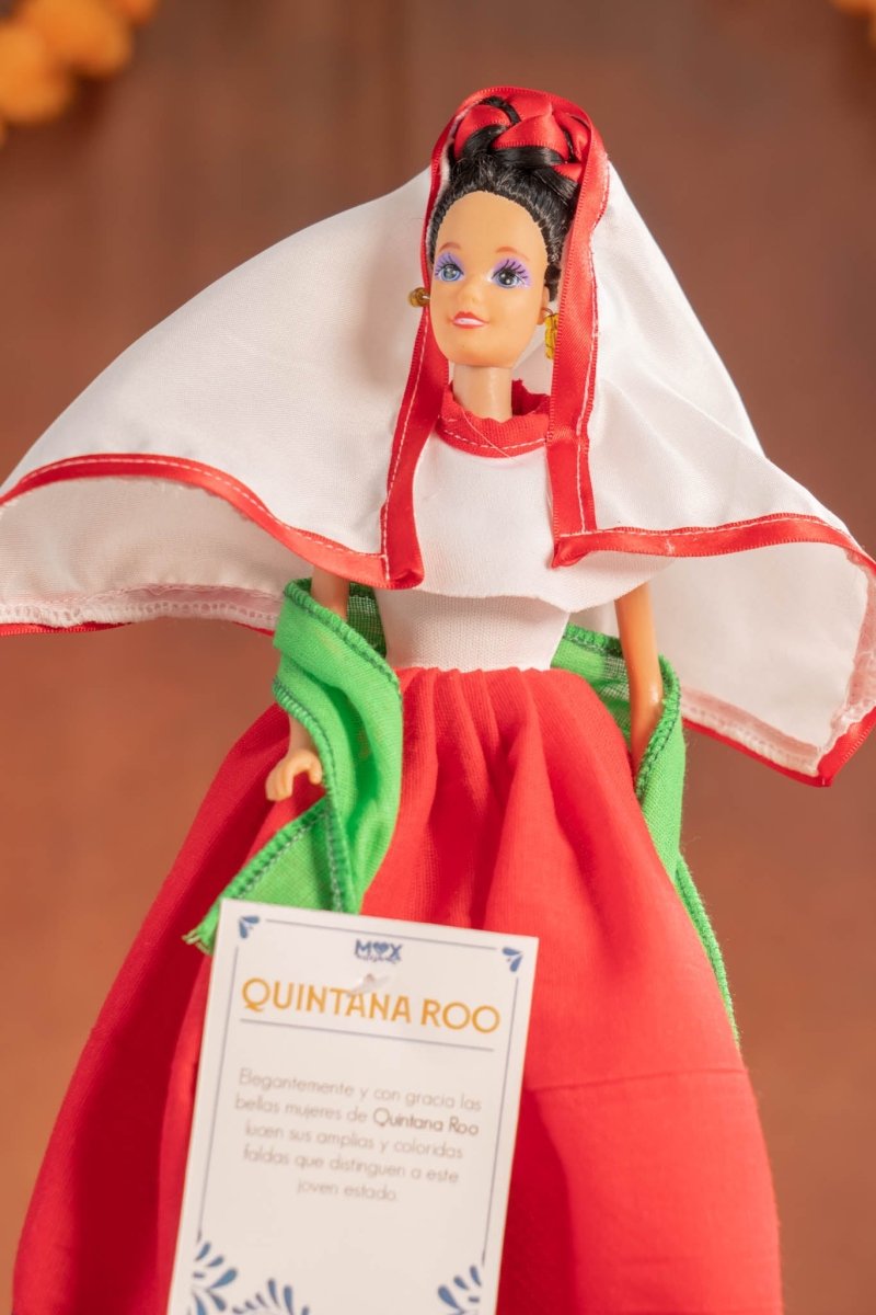 Quintana Roo Mexican Doll - Tradicion Mexicana