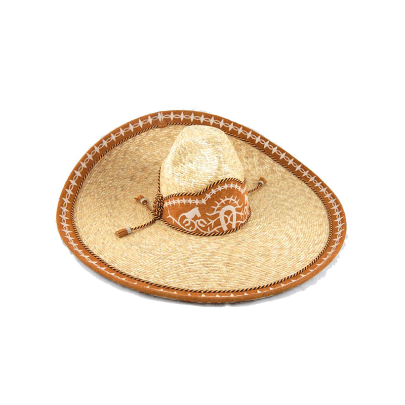 Sombrero Charro de Paja - Tradicion Mexicana