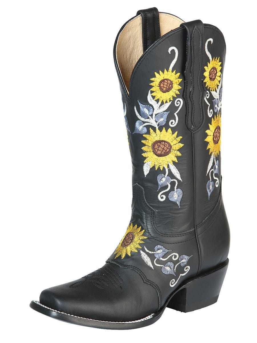 Sunflower Women Rodeo Boot - Tradicion Mexicana