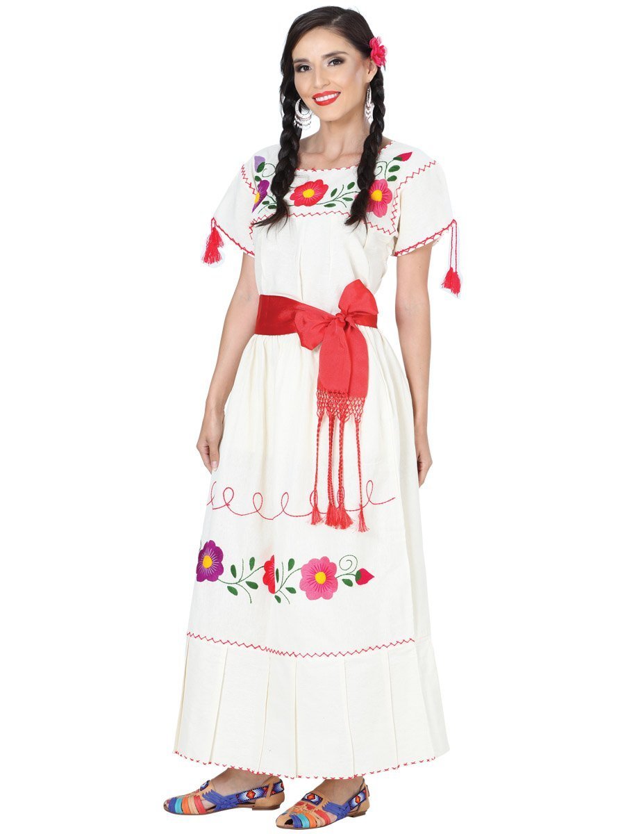 Vestido Artesanal Tradicional (2 Piece Set) - Tradicion Mexicana