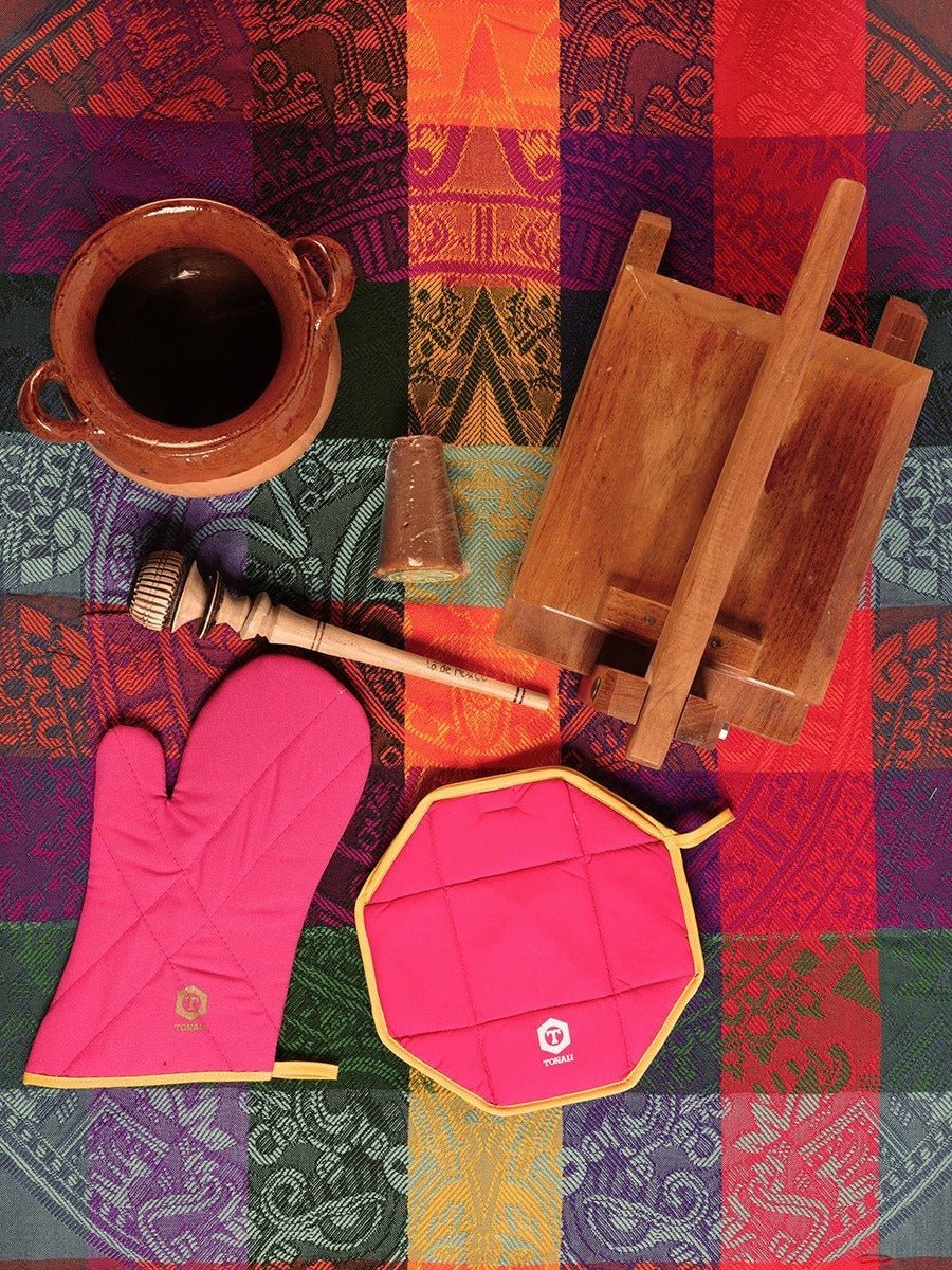 Apron, Tortilla Warmer or Oven Mitt - Tradicion Mexicana