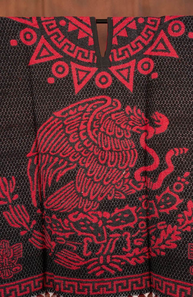 Aztec Super Warm Poncho - Tradicion Mexicana