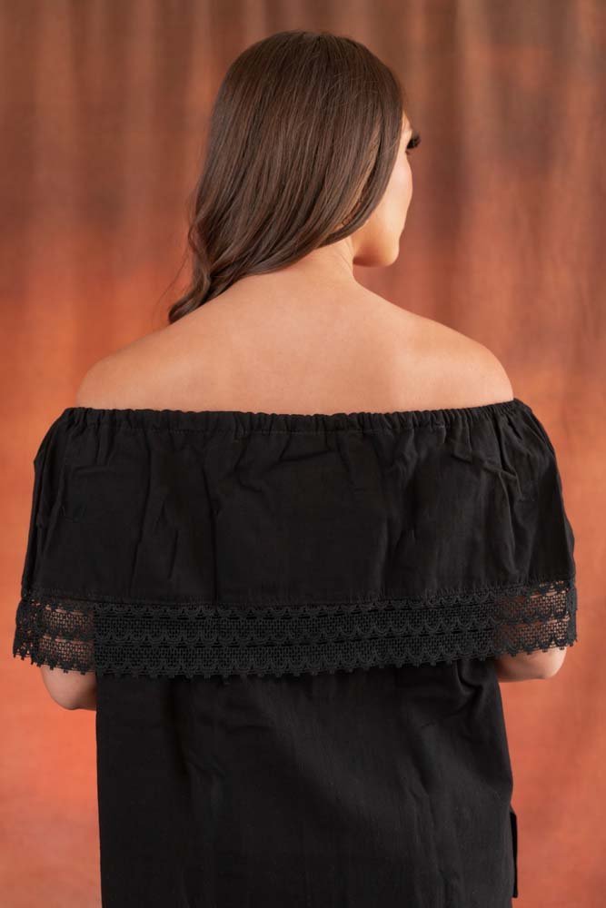 Blusa Artesanal Off the Shoulder - Tradicion Mexicana