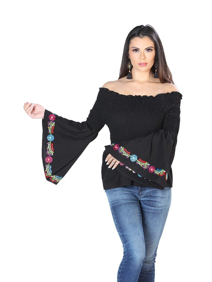 Blusa Bordada Larga - Tradicion Mexicana