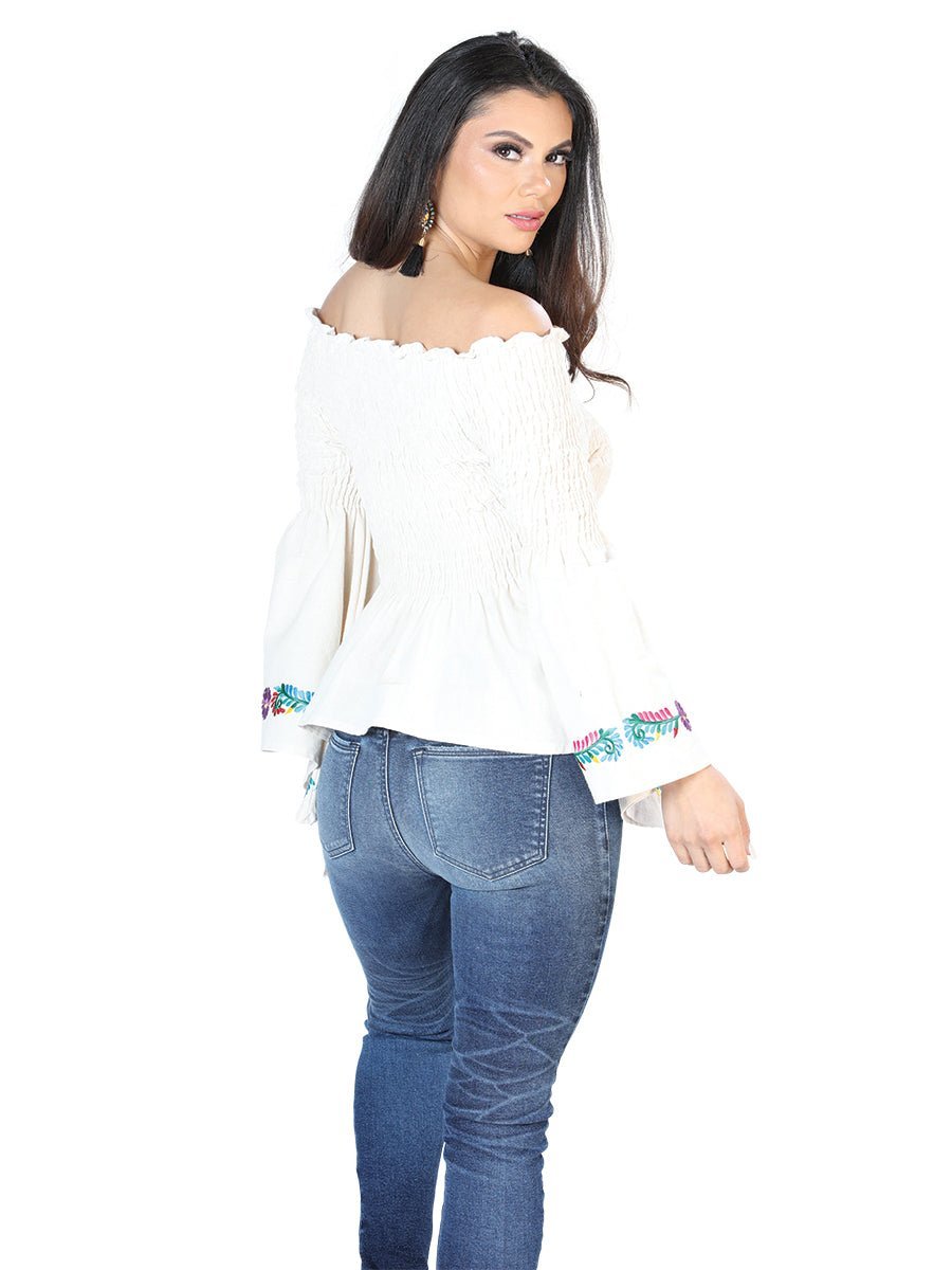 Blusa Bordada Larga - Tradicion Mexicana