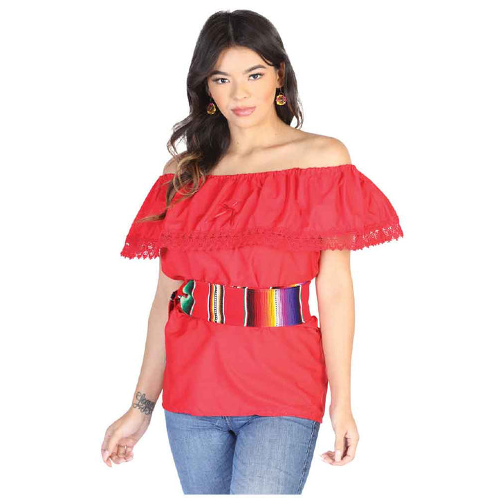 Blusa Campesina Olan - Tradicion Mexicana