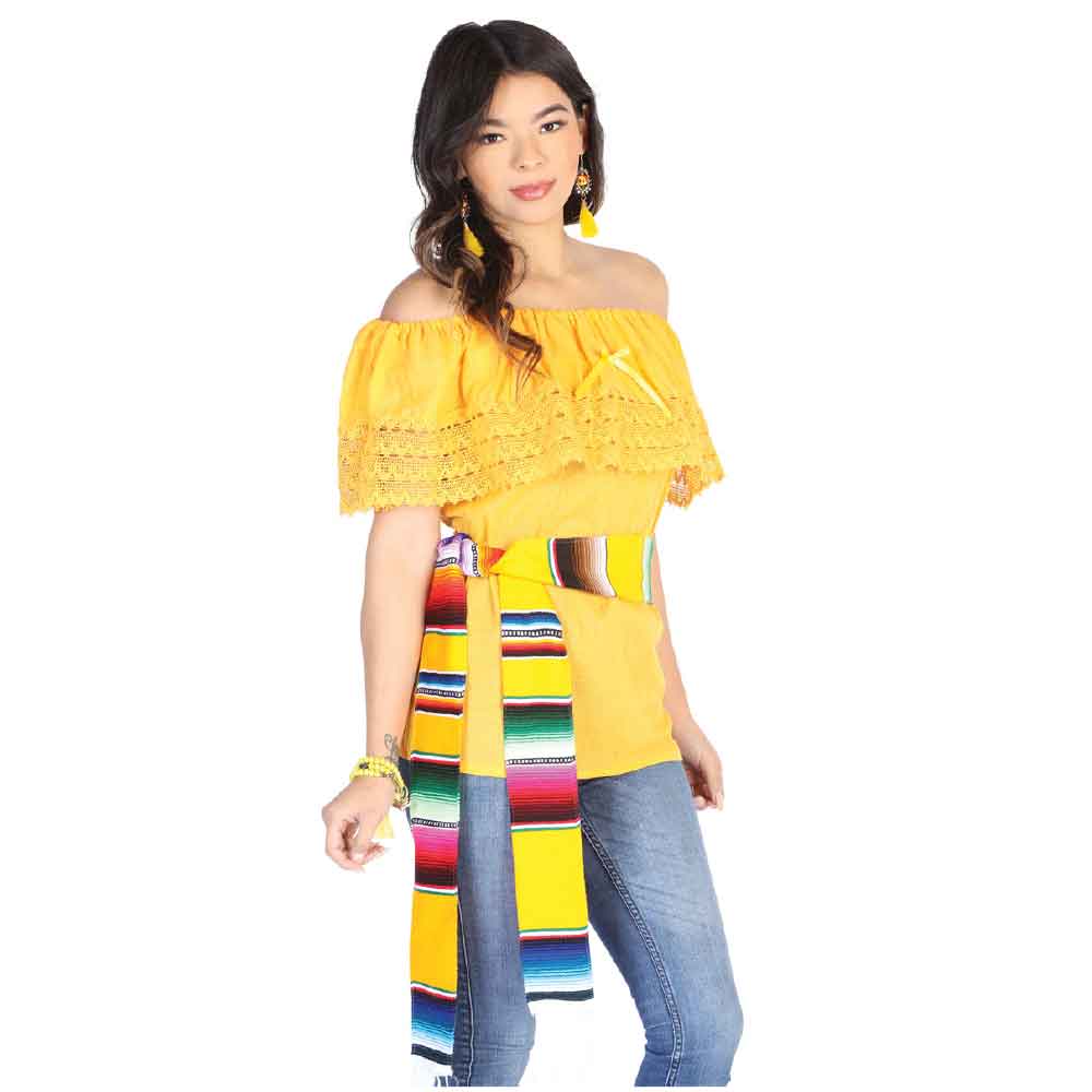 Blusa Campesina Olan - Tradicion Mexicana