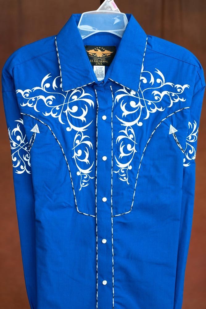 Camisa Vaquera Bordada - Tradicion Mexicana