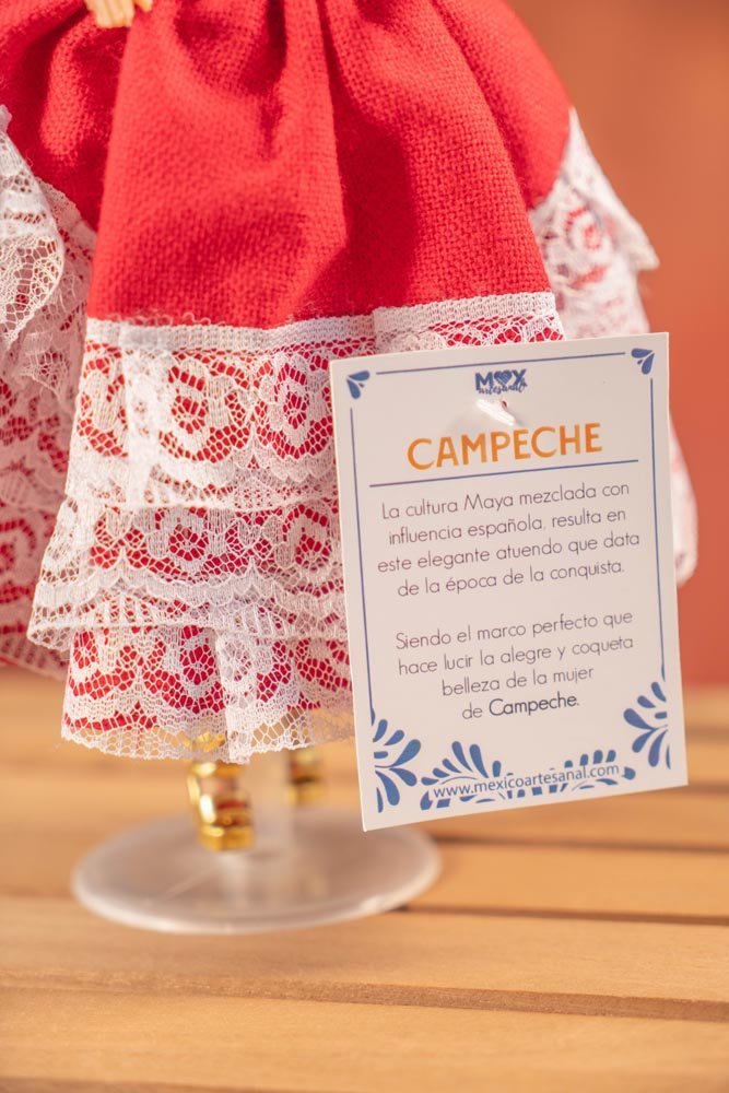 Campeche Mexican Doll - Tradicion Mexicana