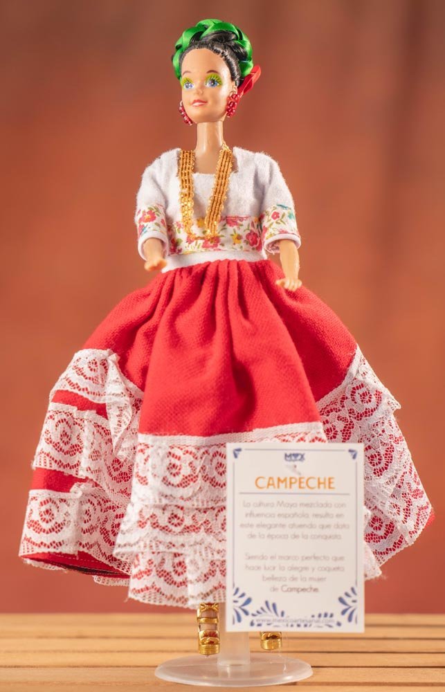 Campeche Mexican Doll - Tradicion Mexicana