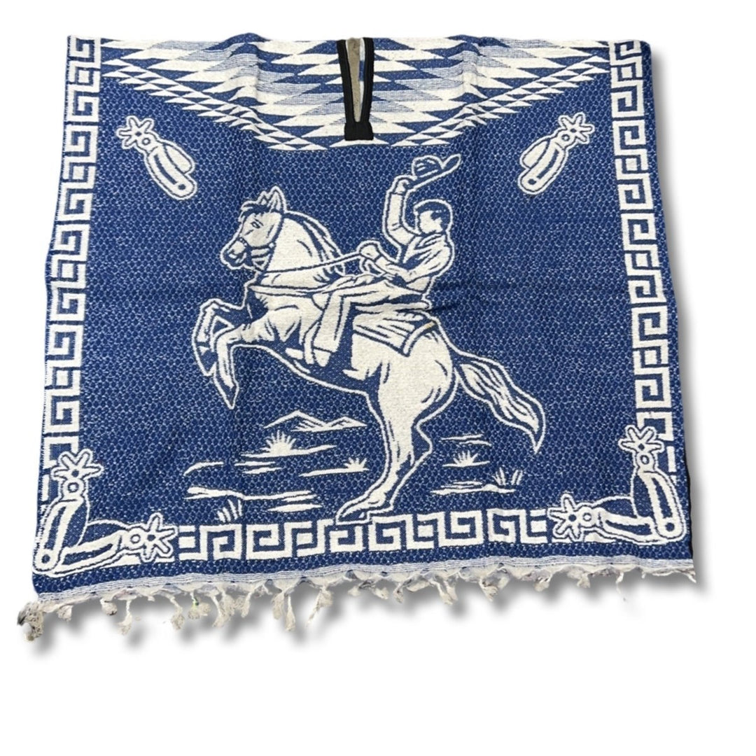 Charro Super Warm Poncho - Tradicion Mexicana