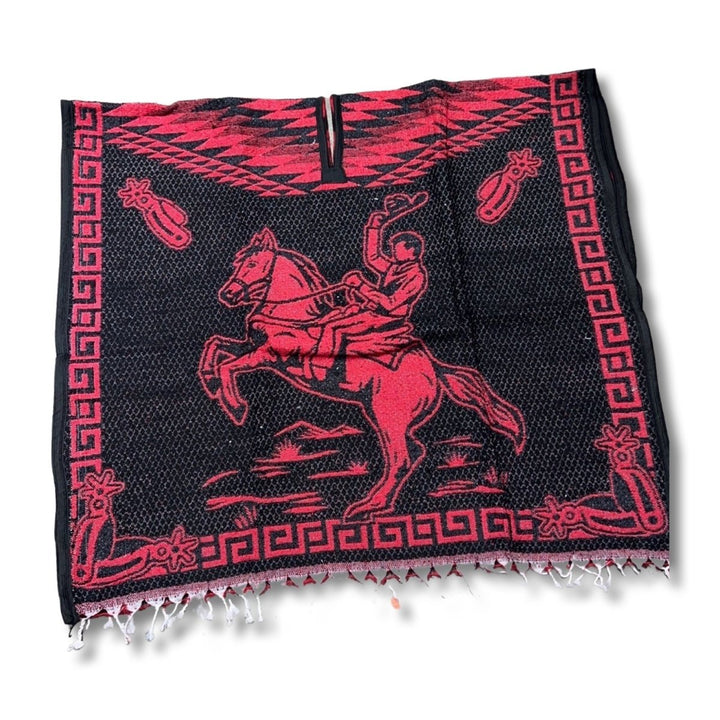 Charro Super Warm Poncho - Tradicion Mexicana