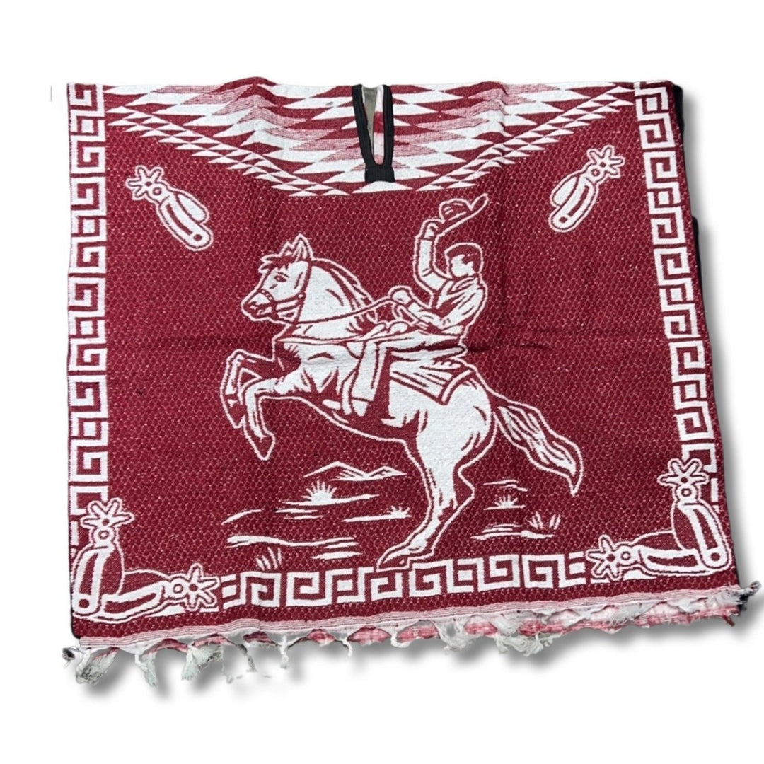 Charro Super Warm Poncho - Tradicion Mexicana