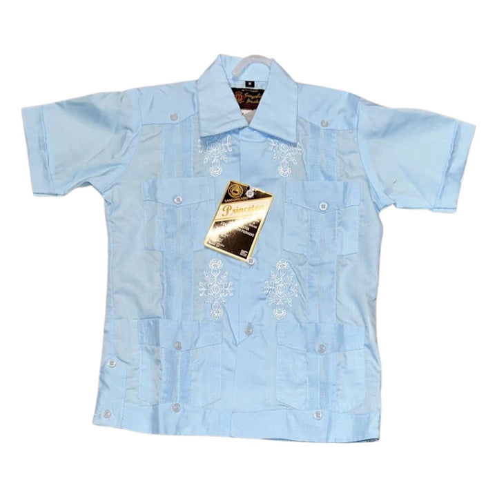 Classic Guayabera de Niño - Tradicion Mexicana