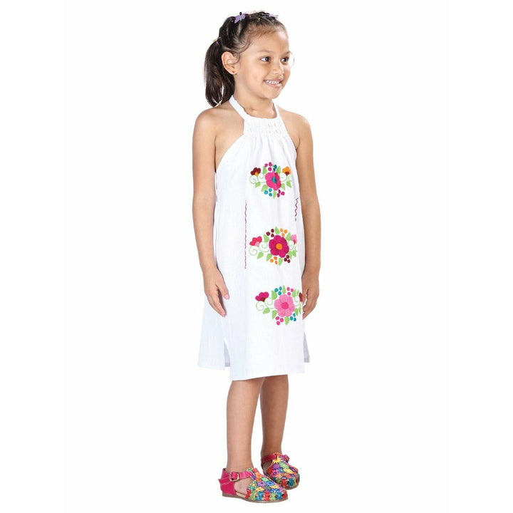 Girls Handmade Mexican Dress - Tradicion Mexicana