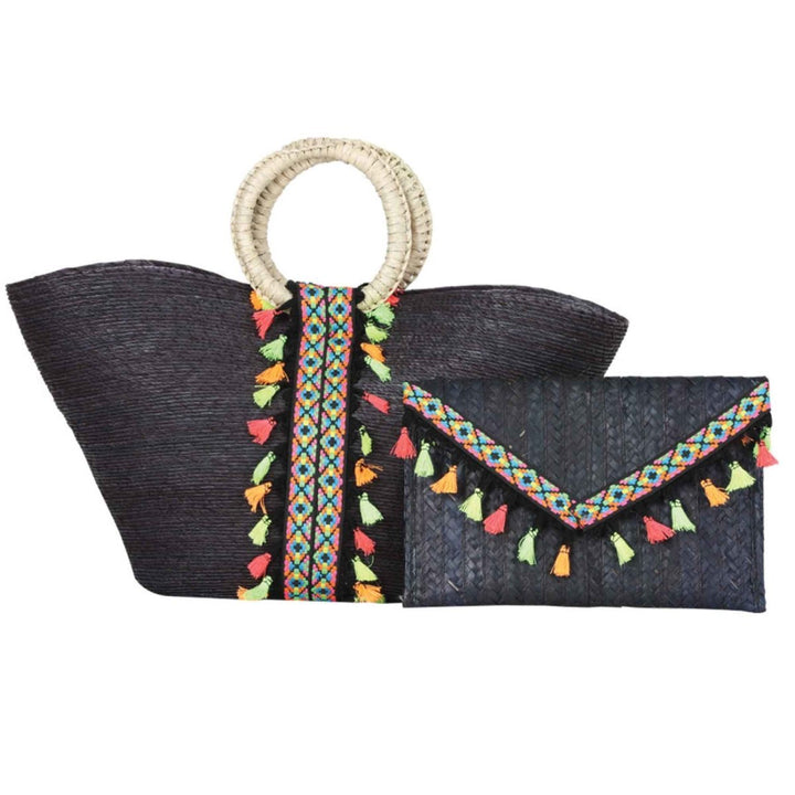 Handmade Artesanal handbag (2 piece set) - Tradicion Mexicana