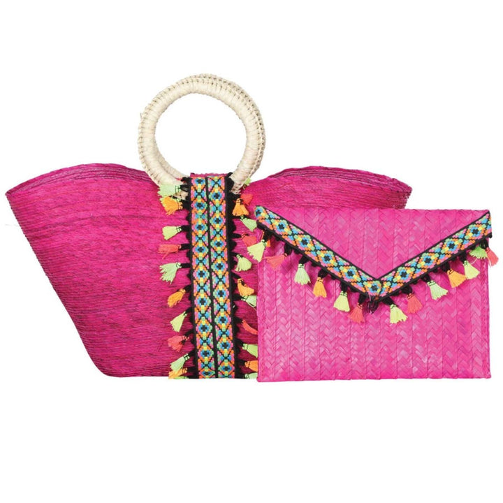 Handmade Artesanal handbag (2 piece set) - Tradicion Mexicana