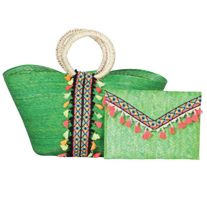 Handmade Artesanal handbag (2 piece set) - Tradicion Mexicana