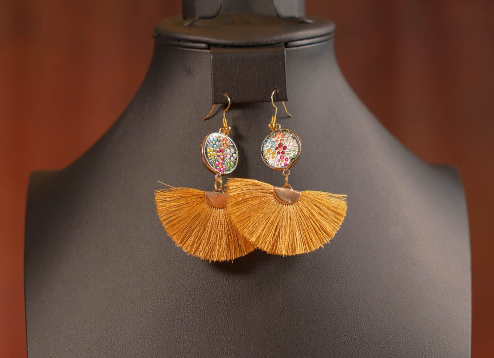 Handmade Mexican Earrings - Tradicion Mexicana