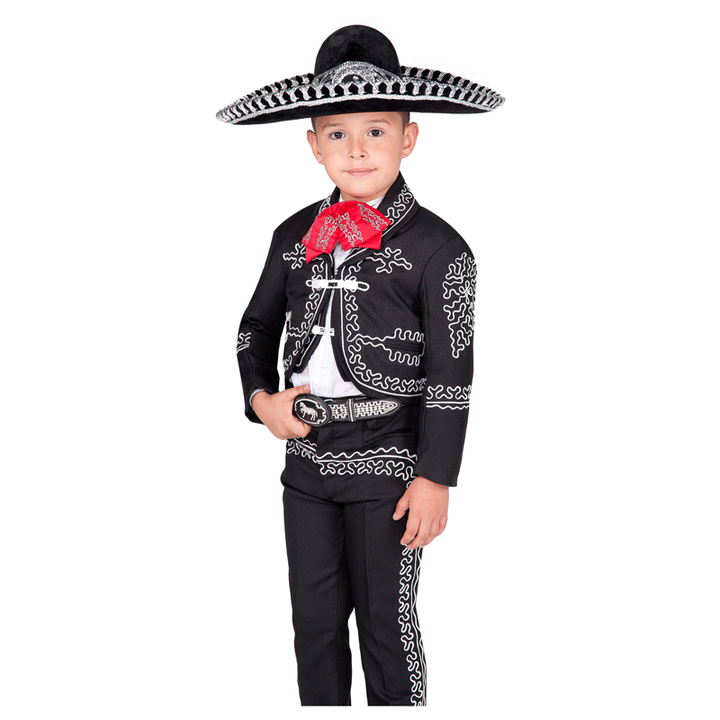 Kids Charro Suit (7 piece set) - Tradicion Mexicana