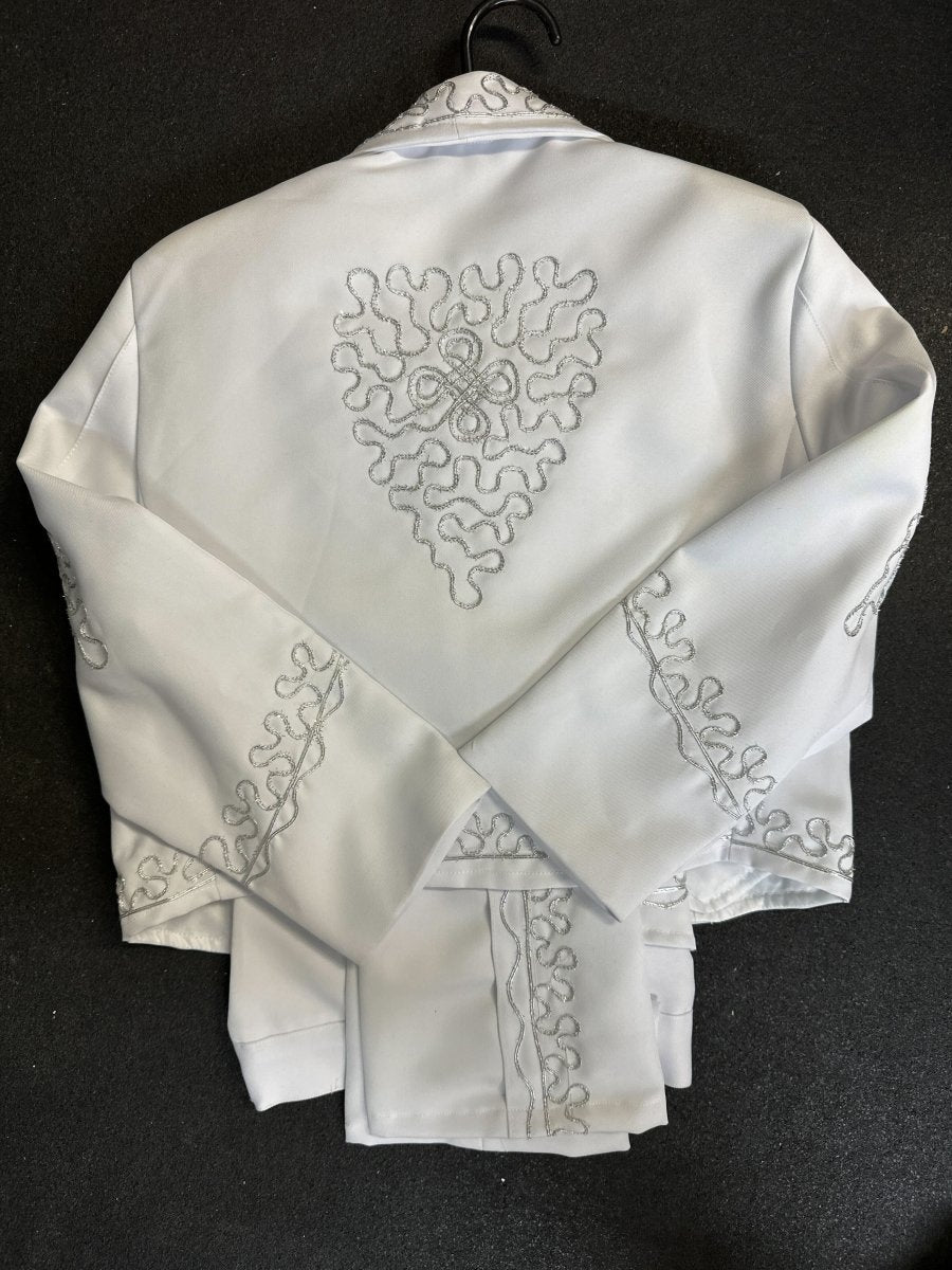 Kids Charro Suit for Baptism (7 piece set) - Tradicion Mexicana