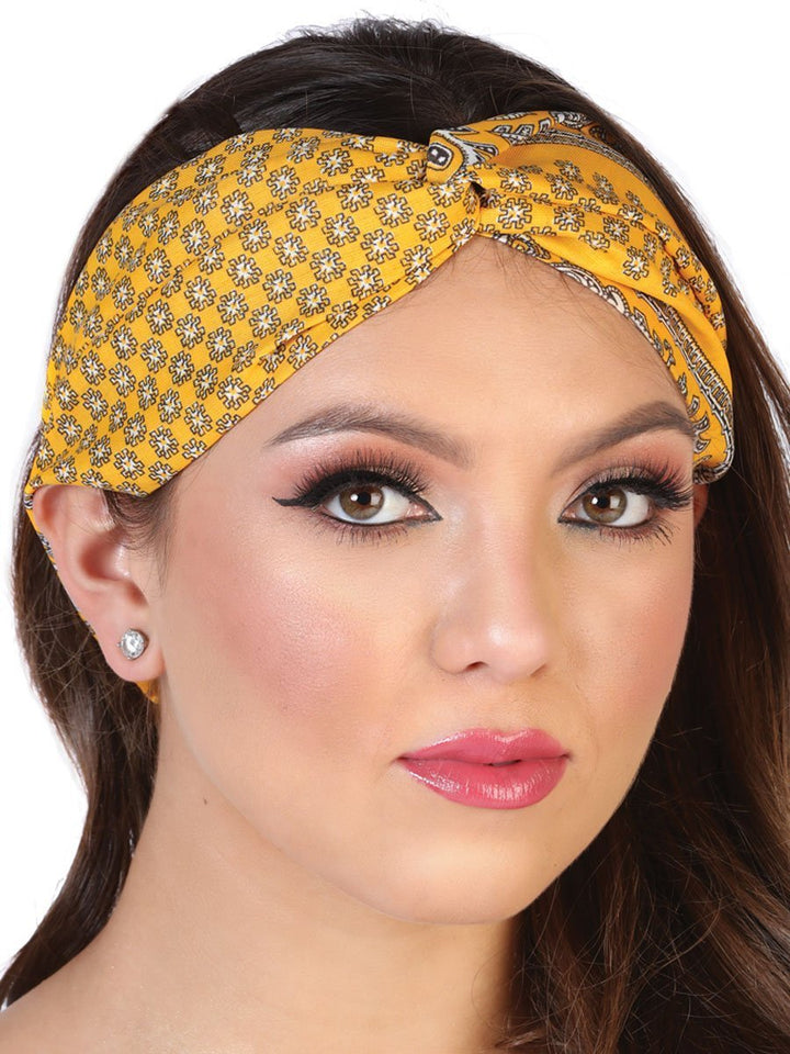 Ladies Bandana Headband - Tradicion Mexicana