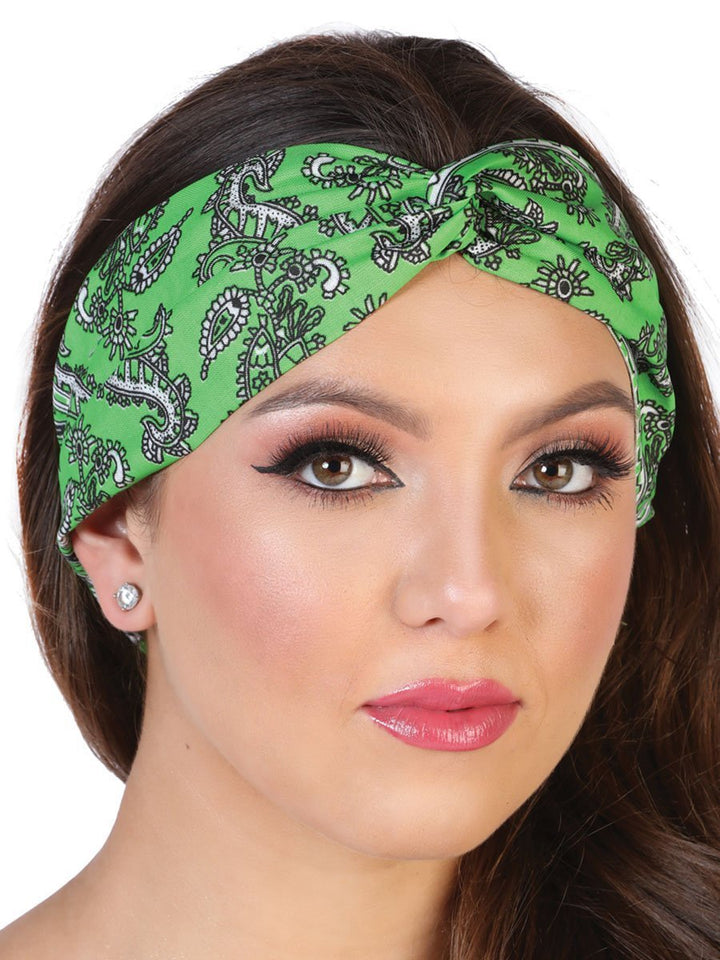 Ladies Bandana Headband - Tradicion Mexicana