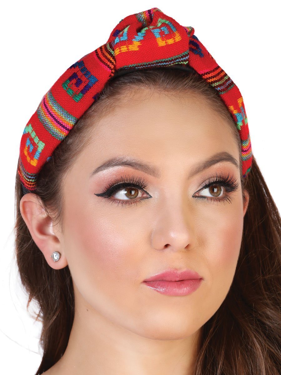 Ladies Knotted Cambaya Turban Headband - Tradicion Mexicana