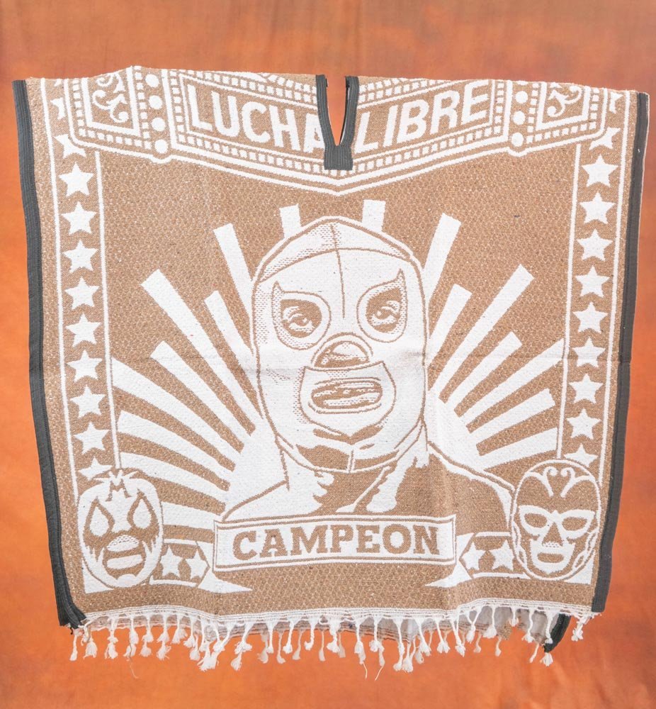 Luchador super warm poncho - Tradicion Mexicana