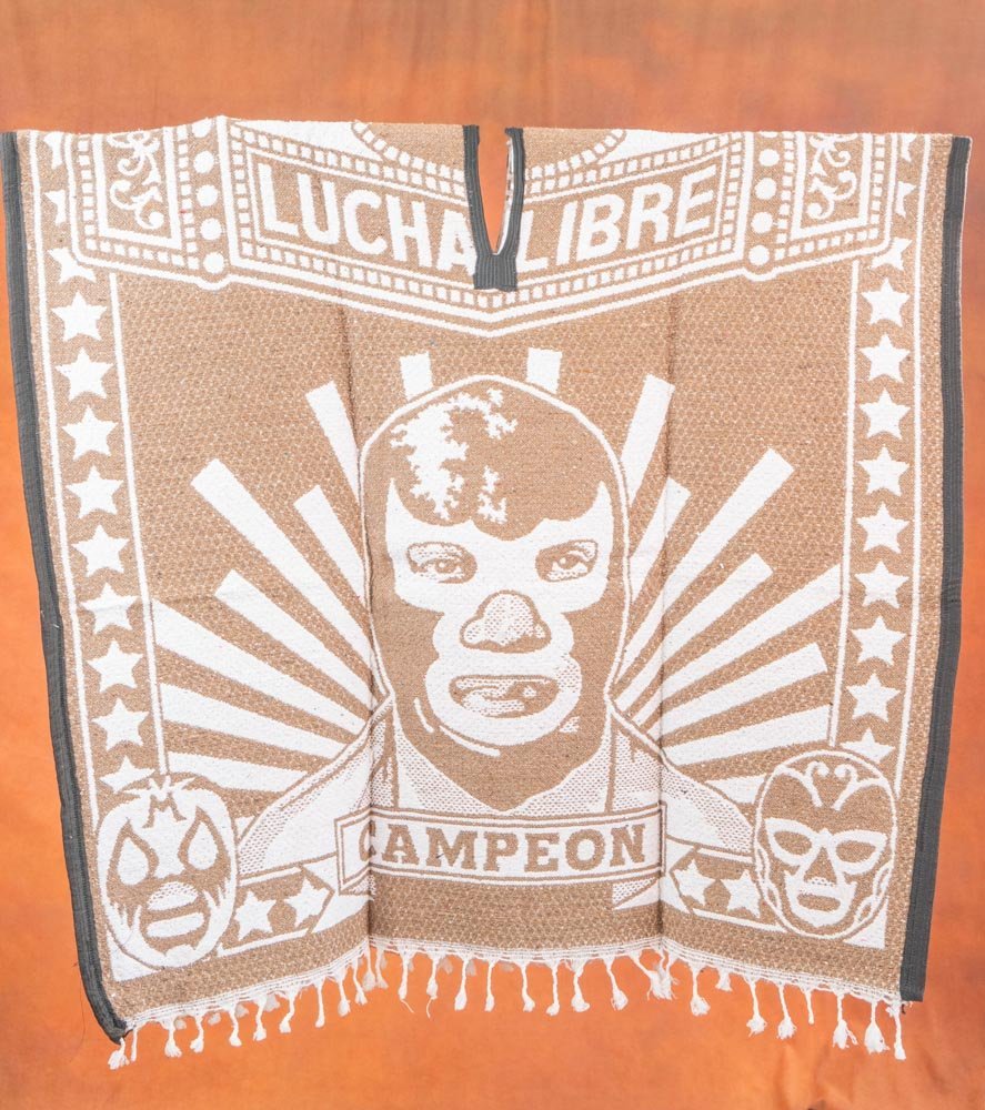 Luchador super warm poncho - Tradicion Mexicana