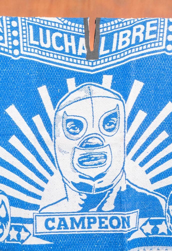 Luchador super warm poncho - Tradicion Mexicana