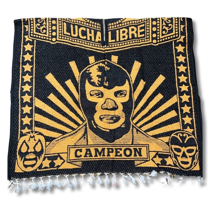 Luchador super warm poncho - Tradicion Mexicana