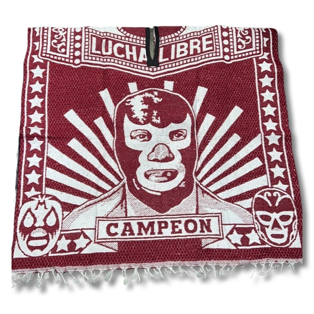 Luchador super warm poncho - Tradicion Mexicana