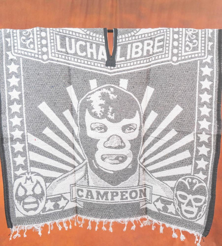 Luchador super warm poncho - Tradicion Mexicana